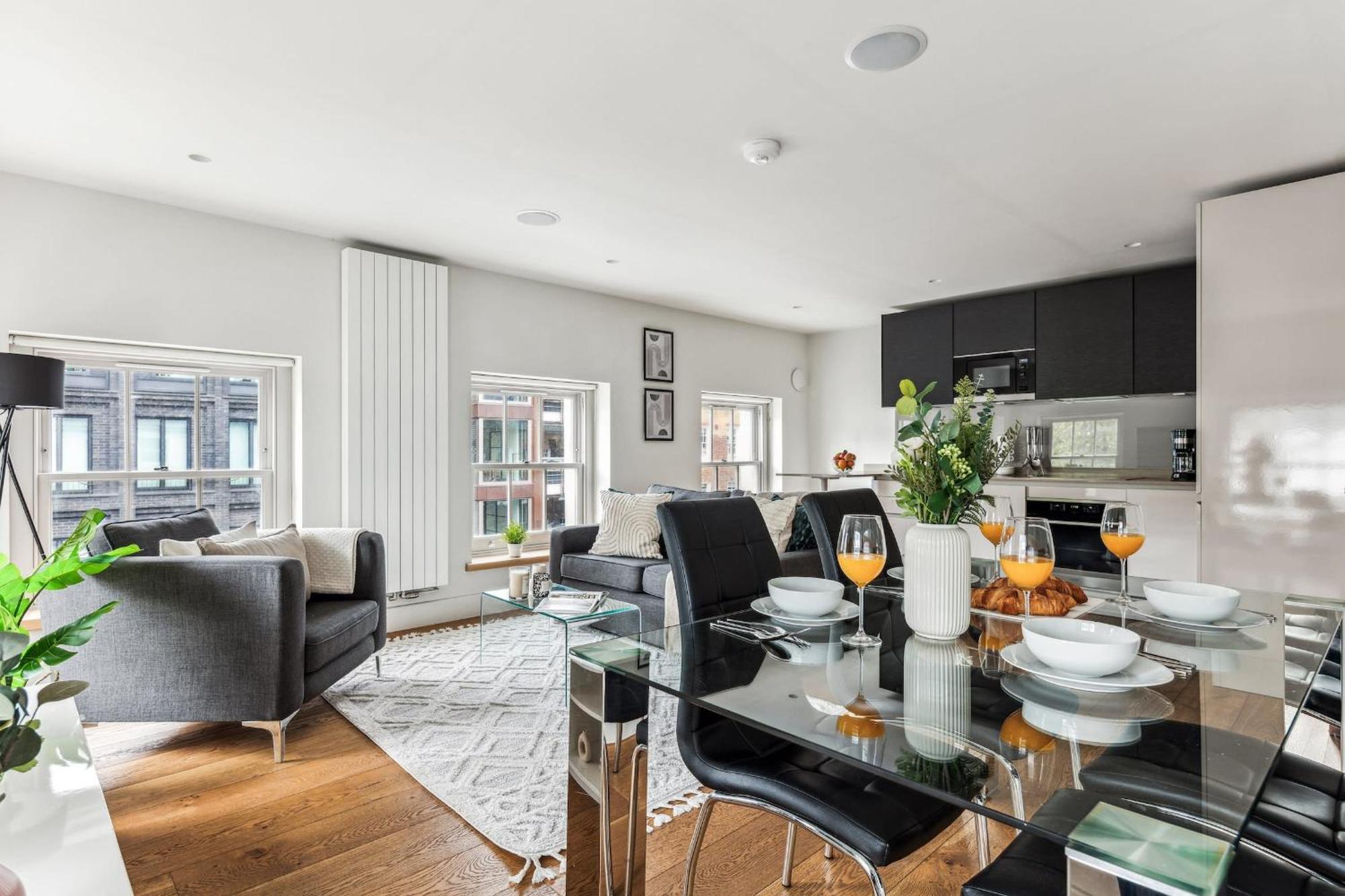 Modern 1Br In Central Fitzrovia - Cityapartmentstay London Kültér fotó